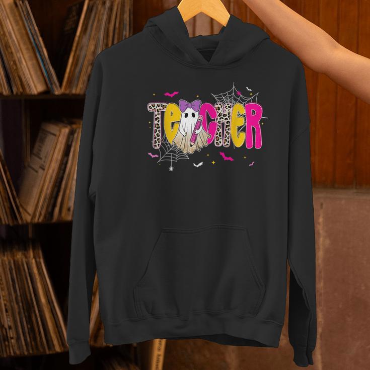 Spooky Halloween Teacher Para Counselor SPED Preppy Boo Kids Women's Hoodie, gift for family, gift for coworker Spooky Halloween Teacher Para Counselor SPED Preppy Boo Kids Women's Hoodie, gift for family, gift for coworker