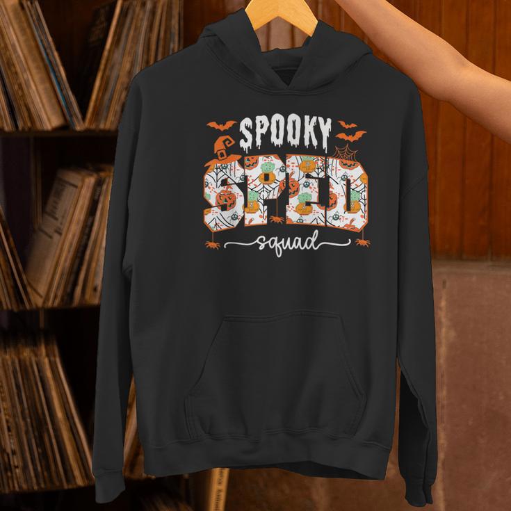 Spooky SPED Squad Special Education Teacher Halloween Ghost Women's Hoodie, gift for family, gift for coworker Spooky SPED Squad Special Education Teacher Halloween Ghost Women's Hoodie, gift for family, gift for coworker