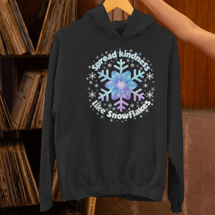 Spread Kindness Like Snowflakes Christmas Teacher Unity Day Women's Hoodie, gift for family, gift for coworker Spread Kindness Like Snowflakes Christmas Teacher Unity Day Women's Hoodie, gift for family, gift for coworker