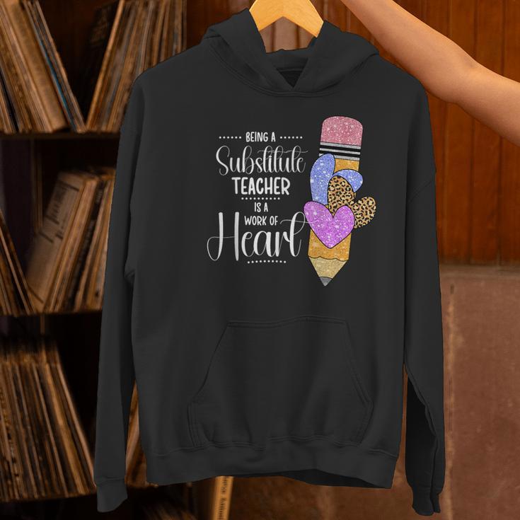 Being A Substitute Teacher Substitute Teaching Women's Hoodie, gift for family, gift for coworker