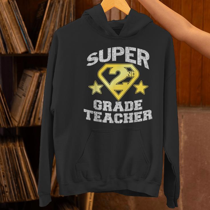 Super 2nd Grade Teacher Hero Women's Hoodie, Super Teacher Hoodies, 2nd Grade Teacher Hoodies, gift for family, gift for coworker