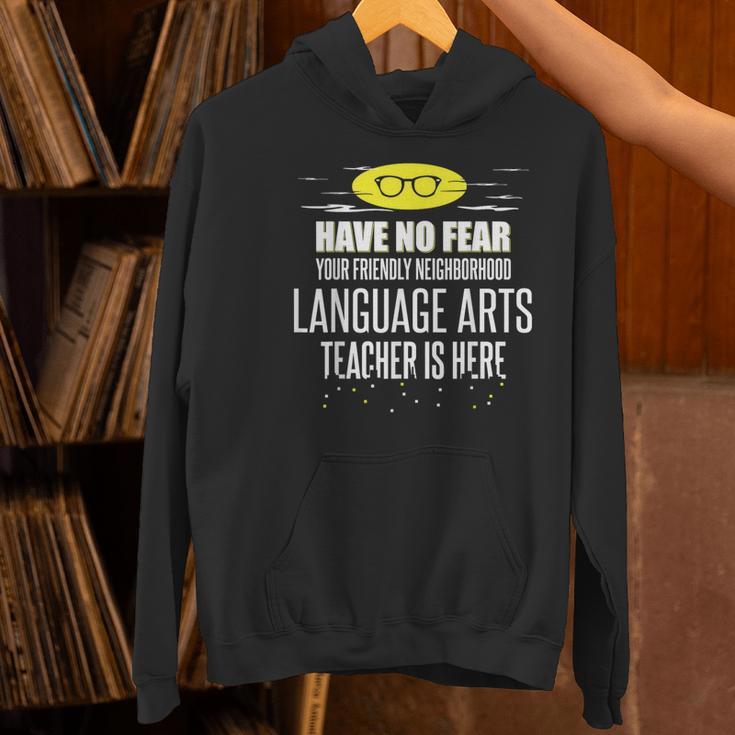 Super Language Arts Teacher Have No Fear T-Shirt Women's Hoodie, Super Teacher Hoodies, gift for family, gift for coworker