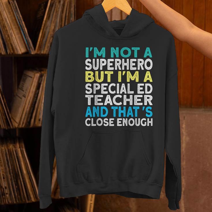 Superhero & Special Education Teacher Men Women Women's Hoodie, gift for family, gift for coworker Superhero & Special Education Teacher Men Women Women's Hoodie, gift for family, gift for coworker