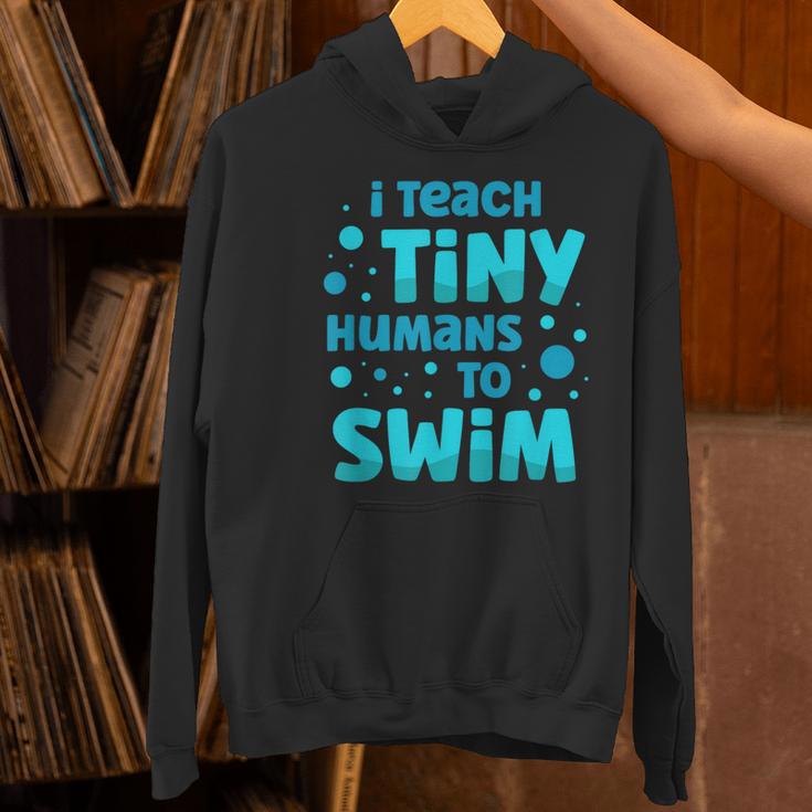 Swimming Teacher I Teach Tiny Humans To Swim Swim Instructor Women's Hoodie, gift for family, gift for coworker Swimming Teacher I Teach Tiny Humans To Swim Swim Instructor Women's Hoodie, gift for family, gift for coworker