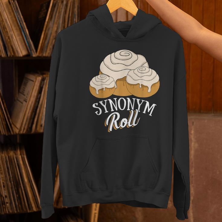 Synonym Roll Teacher And Grammar Geeks Pun For Men Women Kids Women's Hoodie, gift for family, gift for coworker Synonym Roll Teacher And Grammar Geeks Pun For Men Women Kids Women's Hoodie, gift for family, gift for coworker