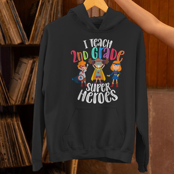 I Teach 2nd Grade Superheroes Back To School Teacher Men Women Girls Kids Women's Hoodie, 2nd Grade Teacher Hoodies, gift for family, gift for coworker I Teach 2nd Grade Superheroes Back To School Teacher Men Women Girls Kids Women's Hoodie, 2nd Grade Teacher Hoodies, gift for family, gift for coworker
