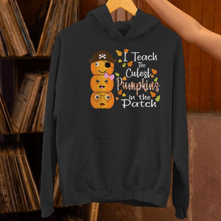 I Teach The Cutest Pumpkins Halloween Shirt For Teachers Women's Hoodie, gift for family, gift for coworker I Teach The Cutest Pumpkins Halloween Shirt For Teachers Women's Hoodie, gift for family, gift for coworker