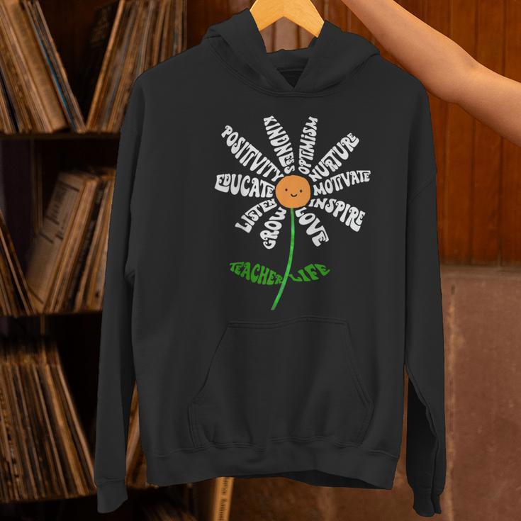 Teach Love Inspire Teachers Inspirational Flower Teachers Women's Hoodie, gift for family, gift for coworker Teach Love Inspire Teachers Inspirational Flower Teachers Women's Hoodie, gift for family, gift for coworker