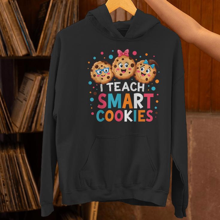 I Teach Smart Cookies Cute Back To School Teacher Women's Hoodie, gift for family, gift for coworker I Teach Smart Cookies Cute Back To School Teacher Women's Hoodie, gift for family, gift for coworker