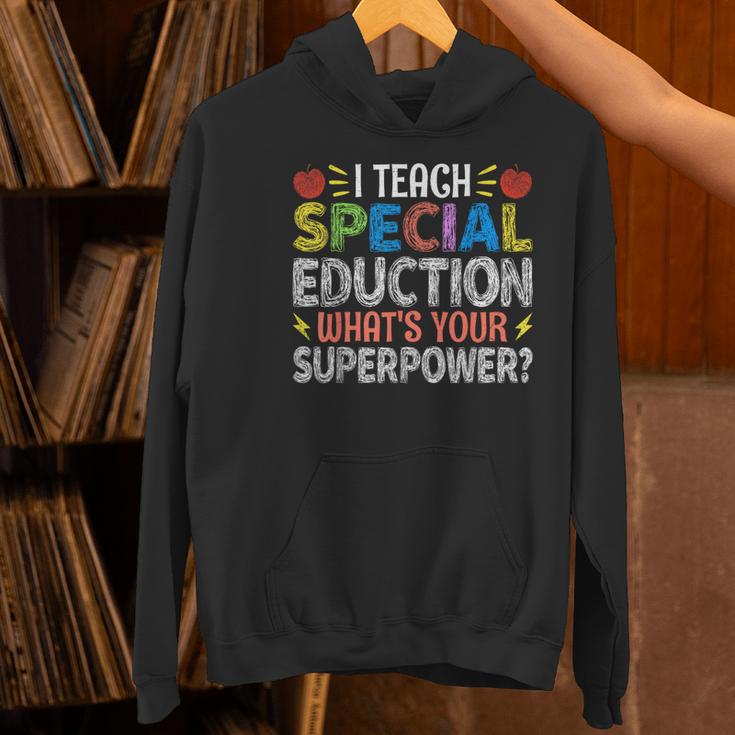 I Teach Special Education SPED Special Education Teacher For Men Women Women's Hoodie, gift for family, gift for coworker