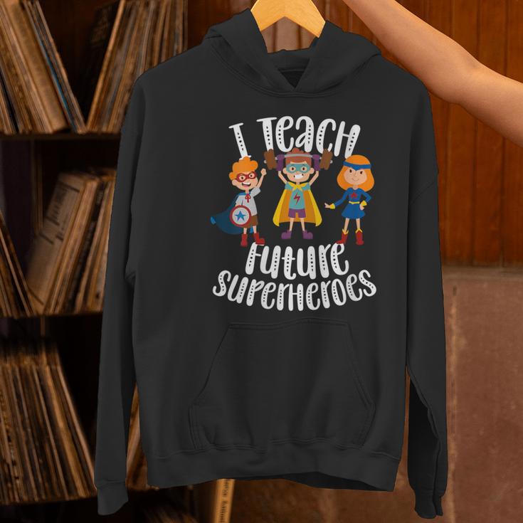 I Teach Superheroes Cute Back To School Teacher Women's Hoodie, gift for family, gift for coworker I Teach Superheroes Cute Back To School Teacher Women's Hoodie, gift for family, gift for coworker