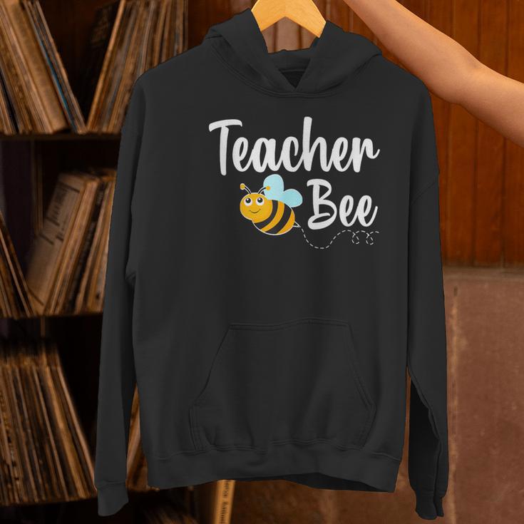Teacher Bee Bumblebee Back To School Women's Hoodie, gift for family, gift for coworker Teacher Bee Bumblebee Back To School Women's Hoodie, gift for family, gift for coworker