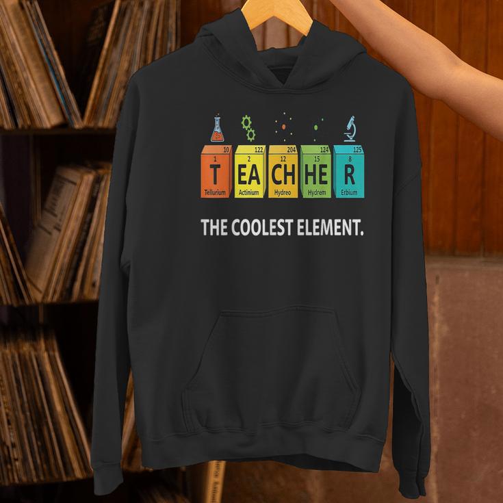 Teacher The Coolest Element Chemistry Periodic Table Science Women's Hoodie, Science Teacher Hoodies, gift for family, gift for coworker Teacher The Coolest Element Chemistry Periodic Table Science Women's Hoodie, Science Teacher Hoodies, gift for family, gift for coworker