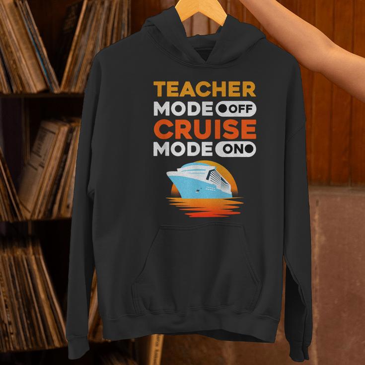 Teacher Cruise Shirt Cruise Mode Men Women Women's Hoodie, gift for family, gift for coworker Teacher Cruise Shirt Cruise Mode Men Women Women's Hoodie, gift for family, gift for coworker