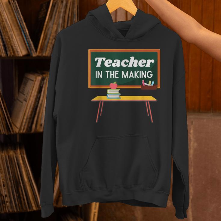 Teacher In The Making Future Teacher Kids Back To School Women's Hoodie, Future Teacher Hoodies, gift for family, gift for coworker