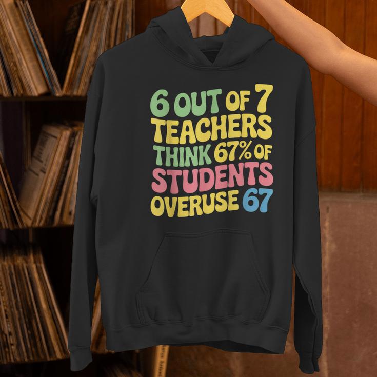 Teacher Overuse 67 Teacher Women's Hoodie, gift for family, gift for coworker Teacher Overuse 67 Teacher Women's Hoodie, gift for family, gift for coworker