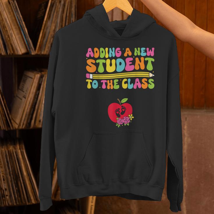 Teacher Pregnancy Announcement Clothing Expecting Teacher X-Small Women's Hoodie, gift for family, gift for coworker Teacher Pregnancy Announcement Clothing Expecting Teacher X-Small Women's Hoodie, gift for family, gift for coworker
