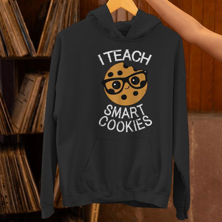 Teacher Shirt I Teach Smart Cookies Shirt Nerd Tee Women's Hoodie, gift for family, gift for coworker