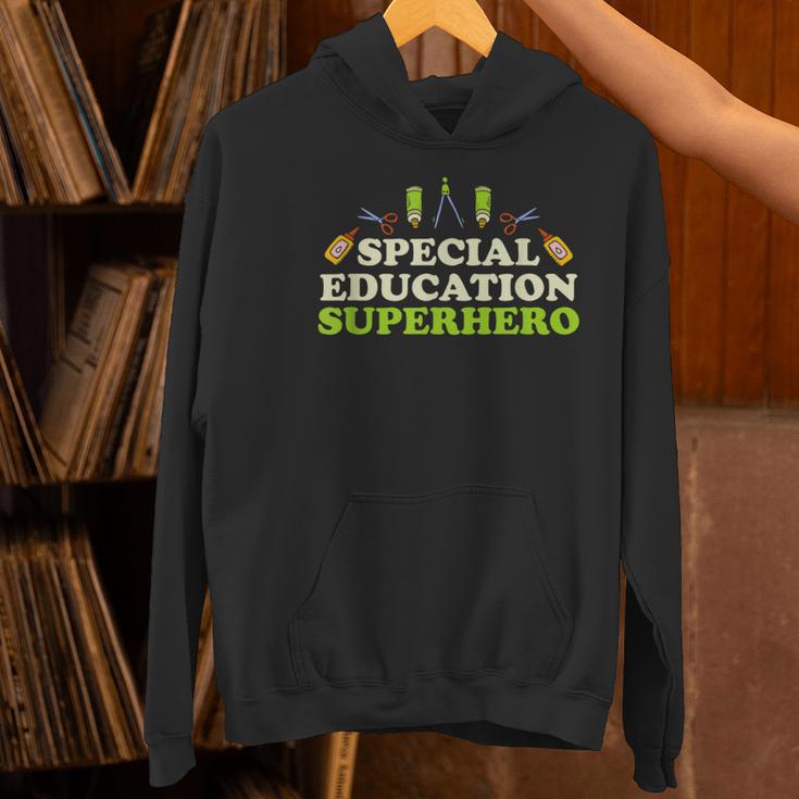 Teacher Superhero Student Educator Special Education Women's Hoodie, gift for family, gift for coworker