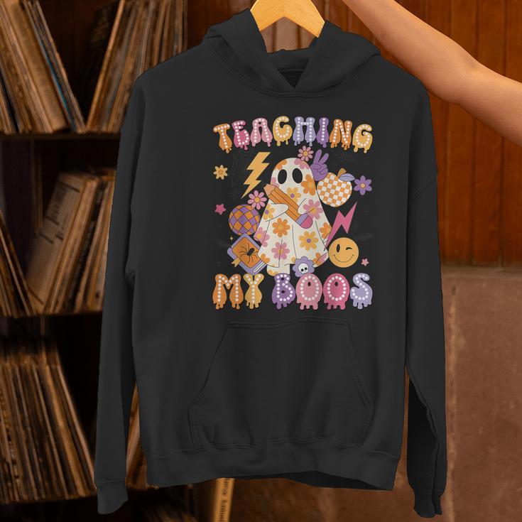 Teaching My Boos Ghost Halloween Costumes Teacher Men Women Women's Hoodie, gift for family, gift for coworker Teaching My Boos Ghost Halloween Costumes Teacher Men Women Women's Hoodie, gift for family, gift for coworker