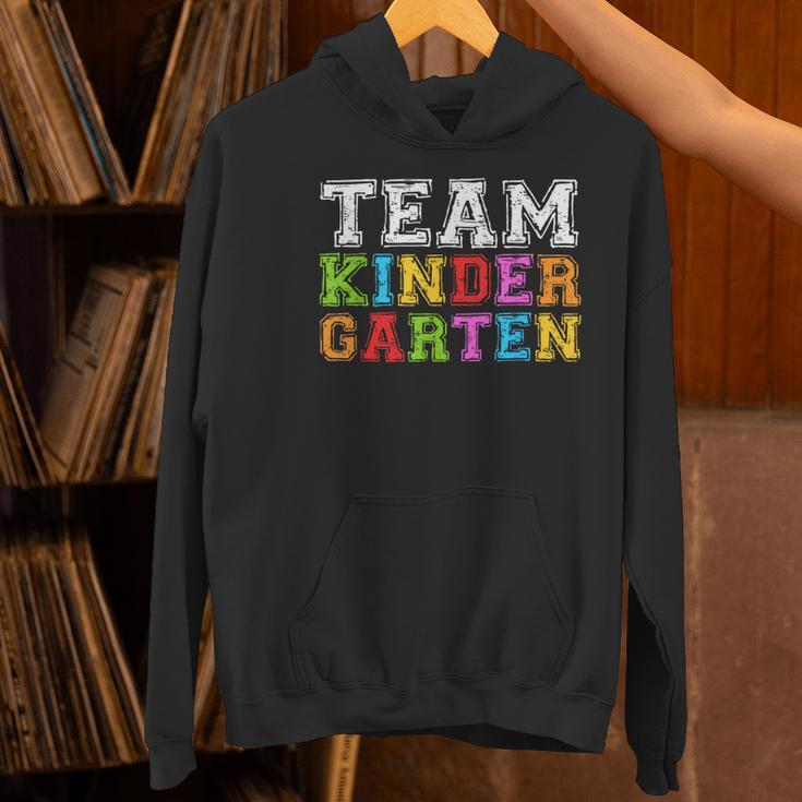 Team Kindergarten Shirt Boy Girl Teacher Graduation Women's Hoodie, gift for family, gift for coworker