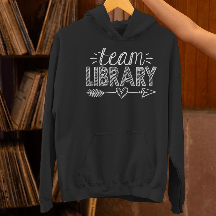 Team Library Tee Teacher Student Back To School Women's Hoodie, gift for family, gift for coworker Team Library Tee Teacher Student Back To School Women's Hoodie, gift for family, gift for coworker