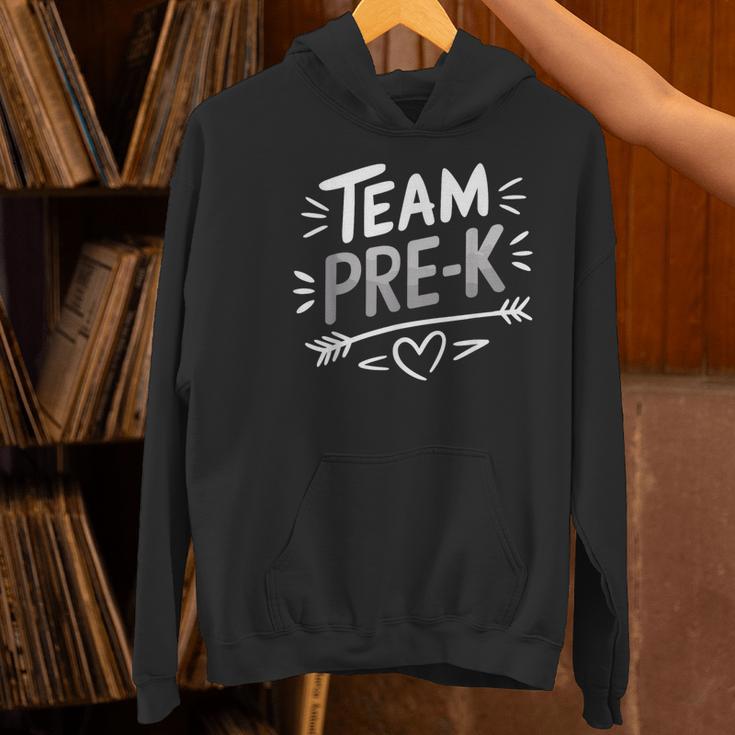 Team Pre K T Shirt Fun For Kids And Teachers Women's Hoodie, gift for family, gift for coworker
