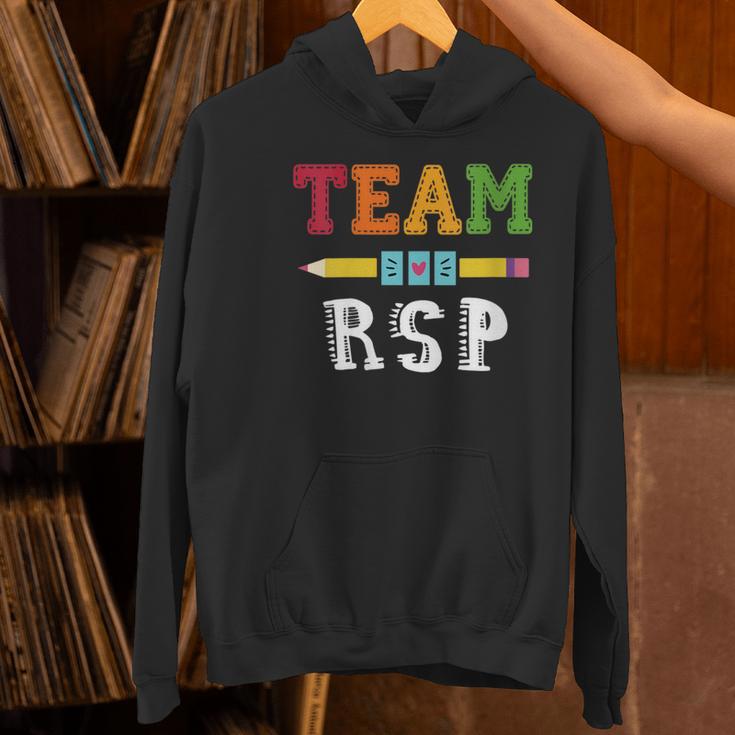 Team RSP RSP Teacher Kindergarten Teacher Women's Hoodie, gift for family, gift for coworker