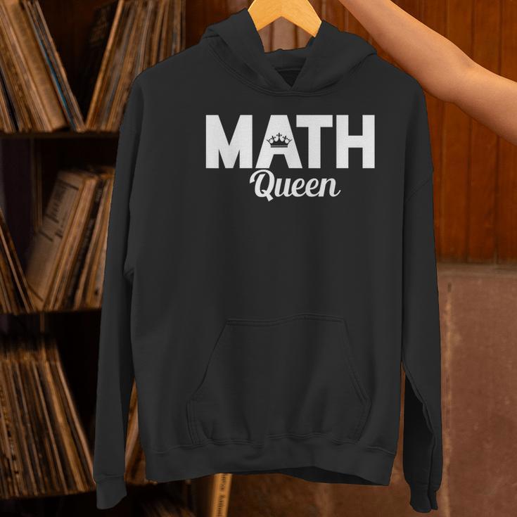 TeeArt Math Mathematics Queen Math Teacher Women's Hoodie, gift for family, gift for coworker TeeArt Math Mathematics Queen Math Teacher Women's Hoodie, gift for family, gift for coworker