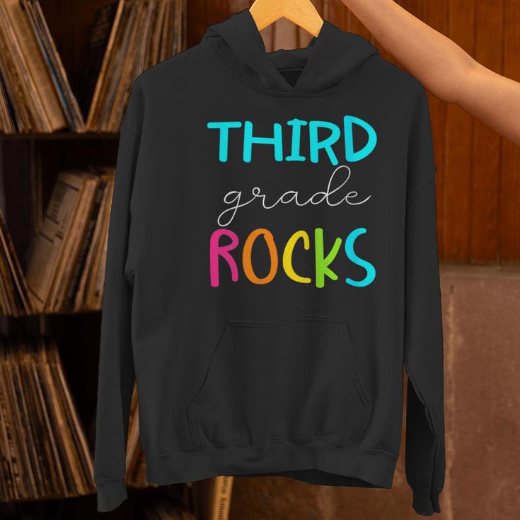 Third Grade Rocks Shirt Team 3rd Grade Teacher Women's Hoodie, gift for family, gift for coworker Third Grade Rocks Shirt Team 3rd Grade Teacher Women's Hoodie, gift for family, gift for coworker