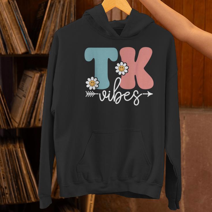 TK Vibes Back To School Teachers Students TK Team Women's Hoodie, gift for family, gift for coworker