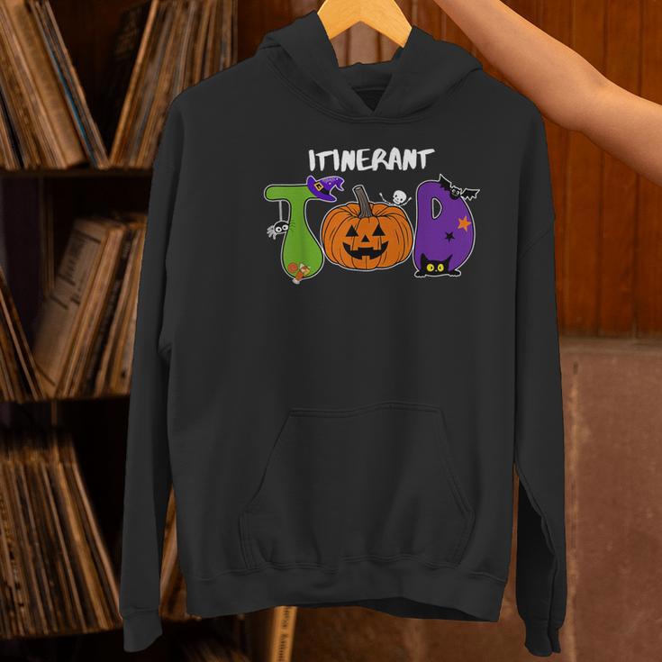 TOD Itinerant Teacher Of The Deaf Halloween ASL Interpreters Women's Hoodie, gift for family, gift for coworker TOD Itinerant Teacher Of The Deaf Halloween ASL Interpreters Women's Hoodie, gift for family, gift for coworker