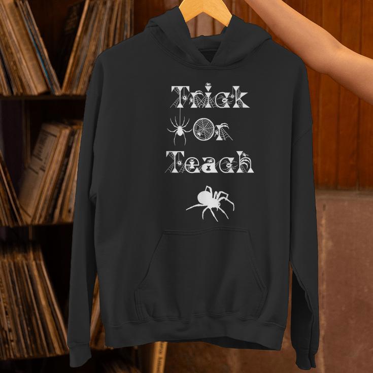 Trick Or Teach Halloween Teacher Shirt Teaching Spider Tee For Men Women Kids Women's Hoodie, gift for family, gift for coworker Trick Or Teach Halloween Teacher Shirt Teaching Spider Tee For Men Women Kids Women's Hoodie, gift for family, gift for coworker