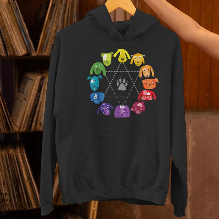 Unique For Artists By ADS Color Wheel Educational Art Teacher Dog Themed Artist Small Women's Hoodie, gift for family, gift for coworker Unique For Artists By ADS Color Wheel Educational Art Teacher Dog Themed Artist Small Women's Hoodie, gift for family, gift for coworker