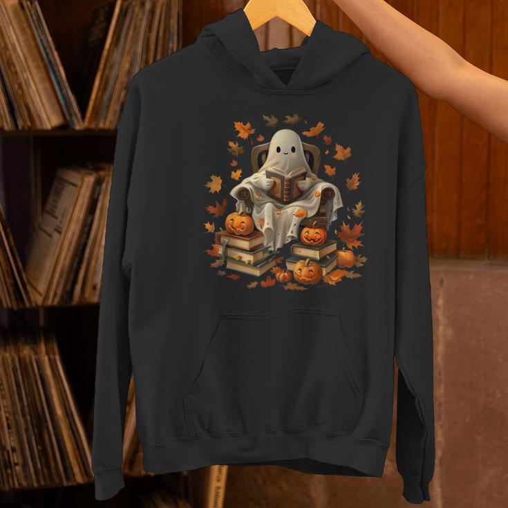 Vintage Ghost Book Reading Pumpkin Gothic Halloween Teachers Men Women Kids Women's Hoodie, gift for family, gift for coworker Vintage Ghost Book Reading Pumpkin Gothic Halloween Teachers Men Women Kids Women's Hoodie, gift for family, gift for coworker