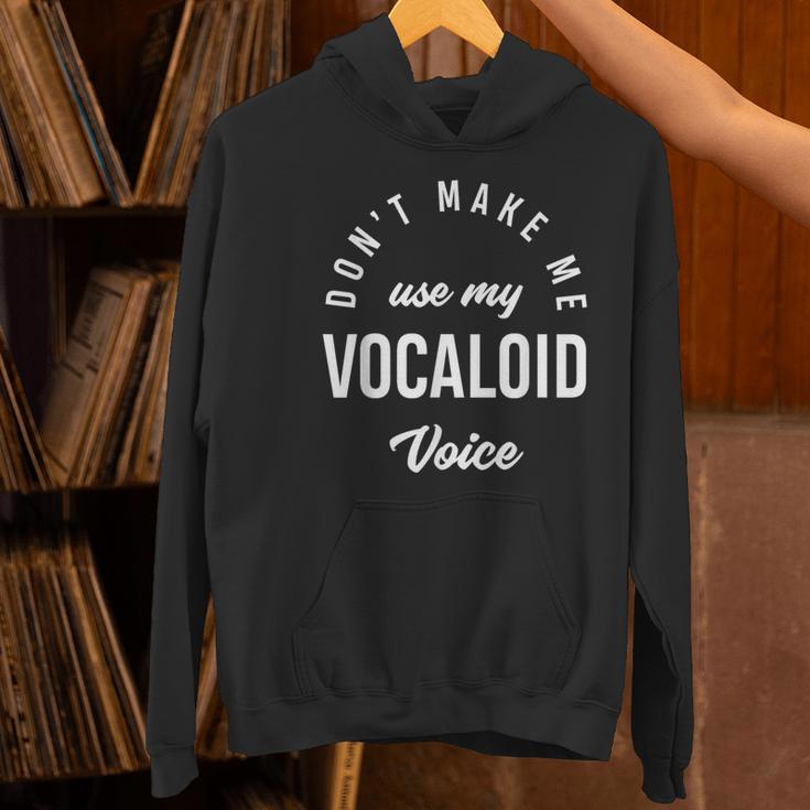 Vocaloid Voice Vocal Music Teacher Singer Singing Women's Hoodie, gift for family, gift for coworker Vocaloid Voice Vocal Music Teacher Singer Singing Women's Hoodie, gift for family, gift for coworker