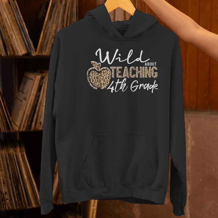 Wild About Teaching School Crew 4th Grade Teacher Squad Women's Hoodie, 4th Grade Teacher Hoodies, gift for family, gift for coworker Wild About Teaching School Crew 4th Grade Teacher Squad Women's Hoodie, 4th Grade Teacher Hoodies, gift for family, gift for coworker
