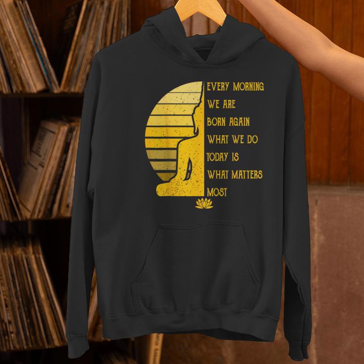 Yoga Meditation Buddha Yoga Teacher T-Shirt Women's Hoodie, gift for family, gift for coworker