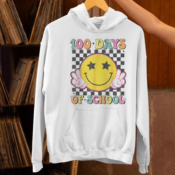 100th Day Of School Teacher Kids 100 Days Of School Women's Hoodie, gift for family, gift for coworker