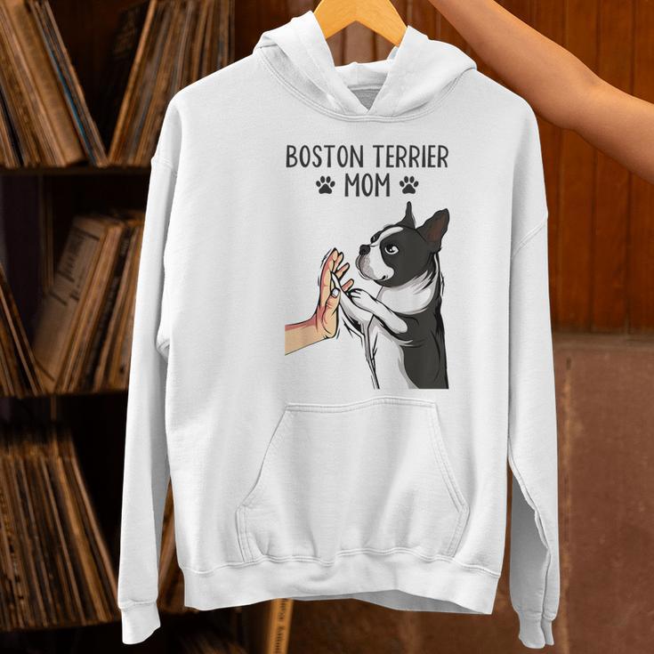 Boston Terrier Mom Dogs Mum Woman Women's Hoodie, Boston Terrier Mom Hoodies, gift for family, gift for coworker