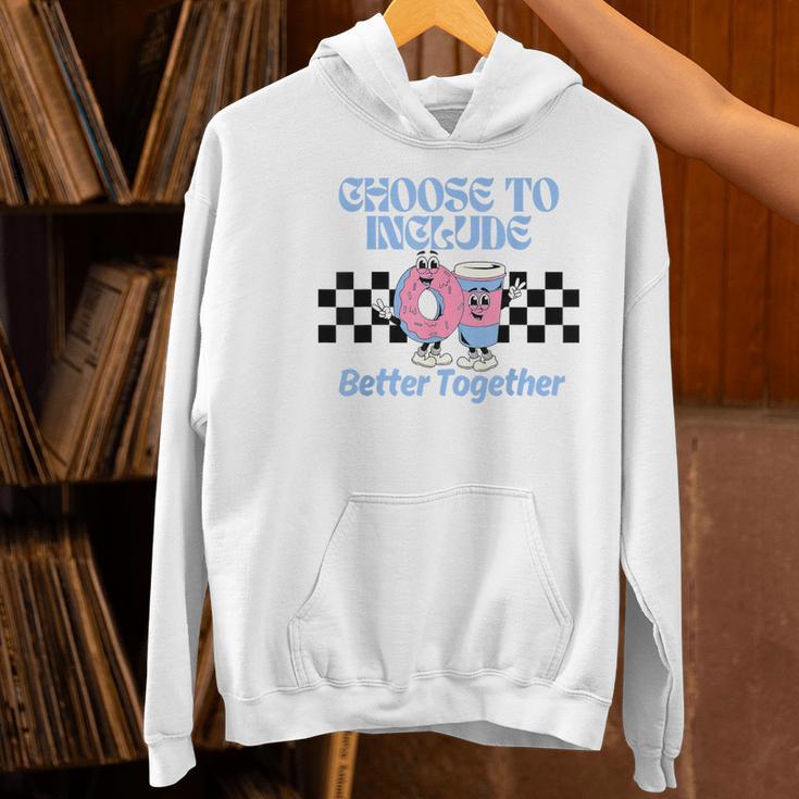 Choose To Include Special Education Teacher Autism Awareness Women's Hoodie, gift for family, gift for coworker Choose To Include Special Education Teacher Autism Awareness Women's Hoodie, gift for family, gift for coworker