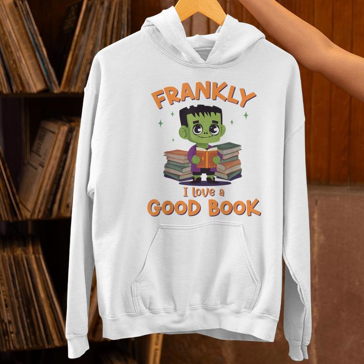 Cute Halloween Teacher Librarian Frankenstein Reading Books Women's Hoodie, gift for family, gift for coworker Cute Halloween Teacher Librarian Frankenstein Reading Books Women's Hoodie, gift for family, gift for coworker