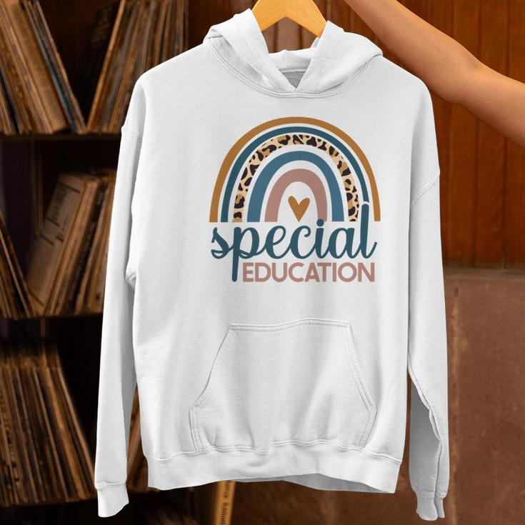 Cute Special Education Leopard Print SPED Teacher Idea Women's Hoodie, gift for family, gift for coworker Cute Special Education Leopard Print SPED Teacher Idea Women's Hoodie, gift for family, gift for coworker