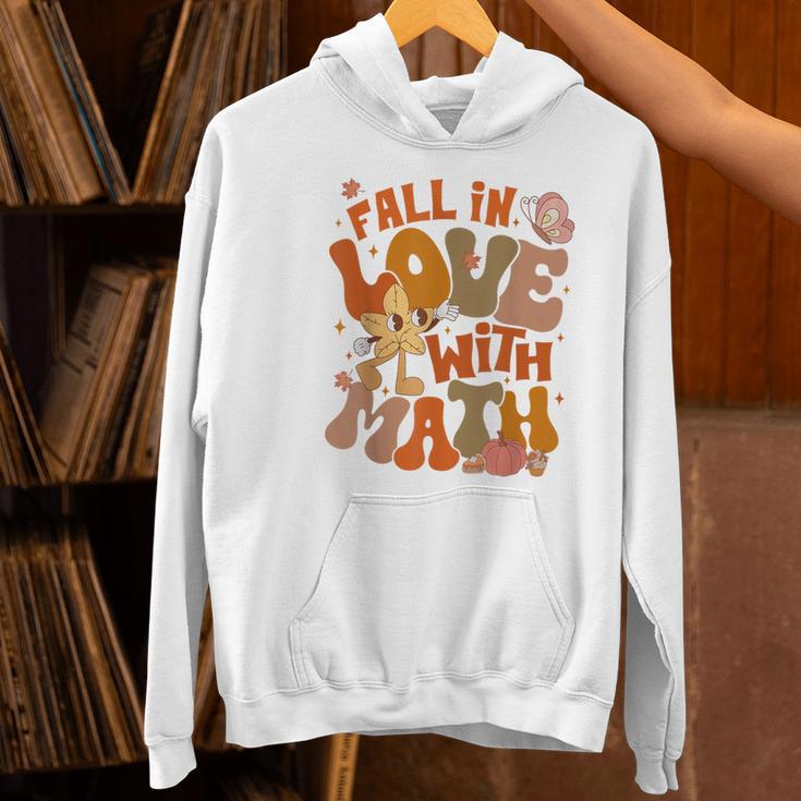 Fall In Love With Science Math Teacher Fall Thanksgiving Women's Hoodie, Science Teacher Hoodies, gift for family, gift for coworker Fall In Love With Science Math Teacher Fall Thanksgiving Women's Hoodie, Science Teacher Hoodies, gift for family, gift for coworker