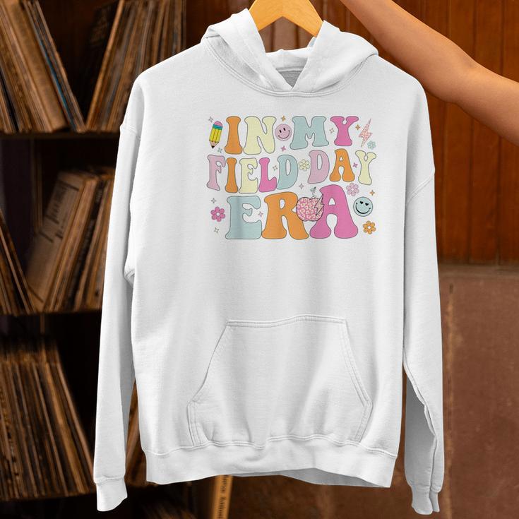 In My Field Day Era Teacher Kids Cute Groovy Field Day Women's Hoodie, Groovy Teacher Hoodies, gift for family, gift for coworker In My Field Day Era Teacher Kids Cute Groovy Field Day Women's Hoodie, Groovy Teacher Hoodies, gift for family, gift for coworker