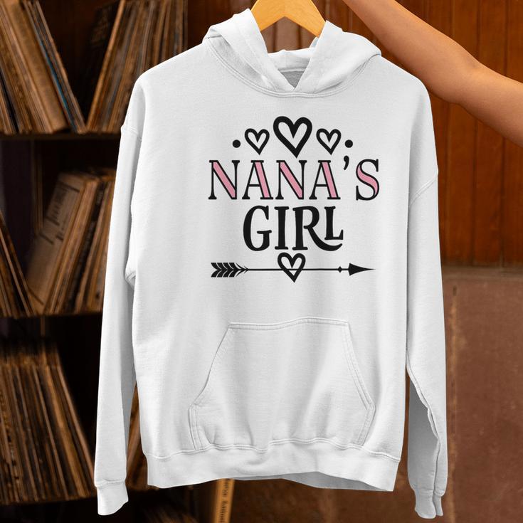 Granddaughter Nanas Girl Women's Hoodie, gift for family, gift for coworker