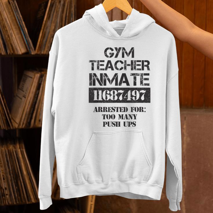 Halloween Gym Teacher Prisoner Costume Women's Hoodie, gift for family, gift for coworker Halloween Gym Teacher Prisoner Costume Women's Hoodie, gift for family, gift for coworker