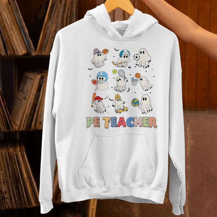 Halloween PE Teacher Spooky Physical Education Teacher Women's Hoodie, Pe Teacher Hoodies, gift for family, gift for coworker Halloween PE Teacher Spooky Physical Education Teacher Women's Hoodie, Pe Teacher Hoodies, gift for family, gift for coworker