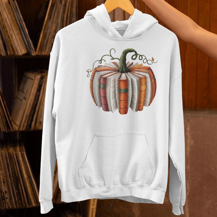 Halloween Teacher Librarians Fall Book Pumpkin Retro Reading Women's Hoodie, gift for family, gift for coworker Halloween Teacher Librarians Fall Book Pumpkin Retro Reading Women's Hoodie, gift for family, gift for coworker