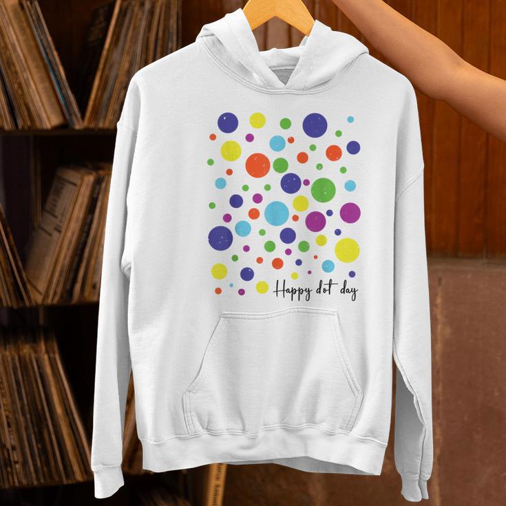 Happy Dot Day 2025 Polka Dot Boys Girls Kids Teacher Dot Day Women's Hoodie, gift for family, gift for coworker Happy Dot Day 2025 Polka Dot Boys Girls Kids Teacher Dot Day Women's Hoodie, gift for family, gift for coworker